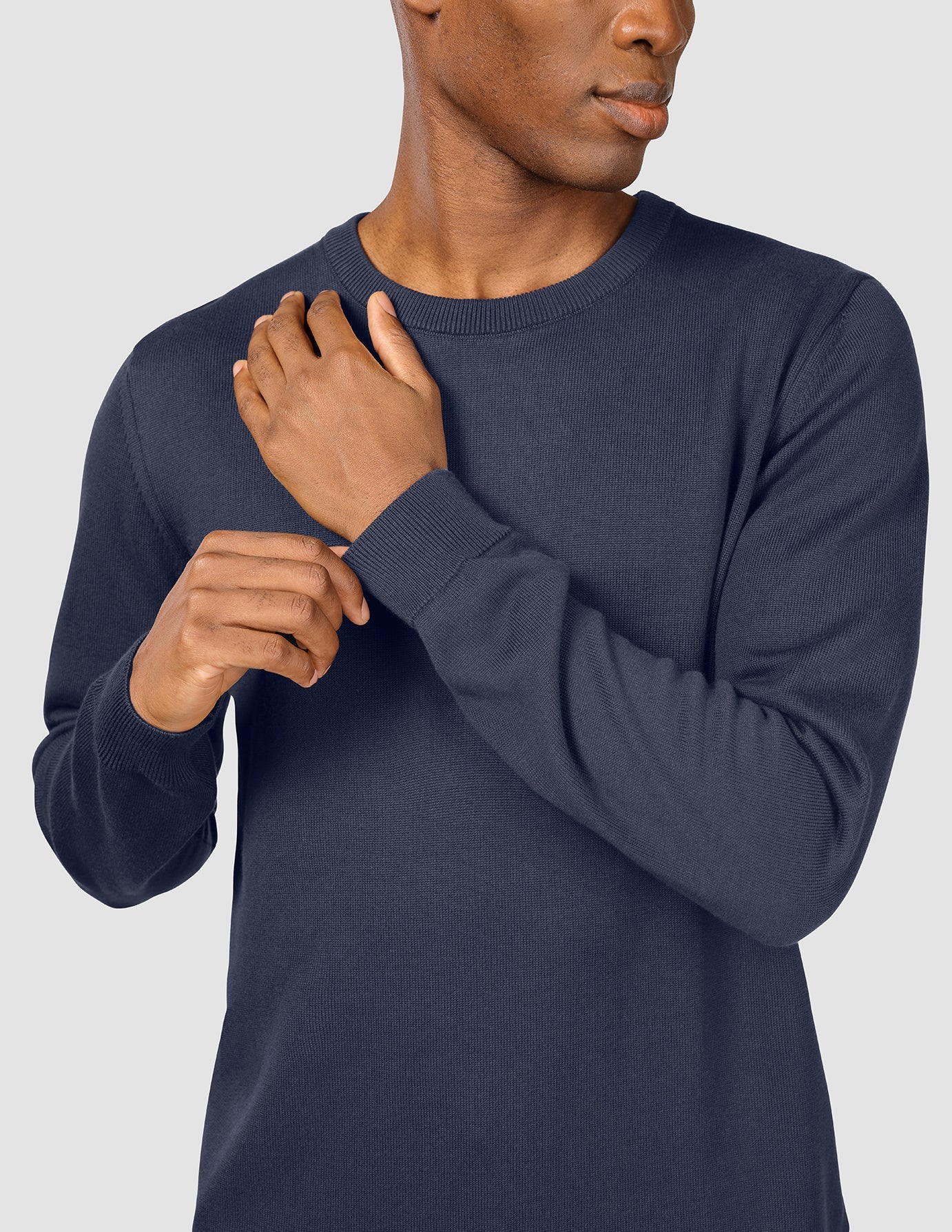 Everyday Knit Crewneck Navy